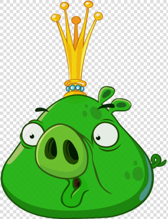 Bad Piggies Vs Angry Birds Wiki   Bad Piggies Angry Birds King Pig  HD Png DownloadTransparent PNG