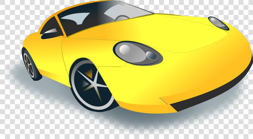 Car Clipart Clipart Yellow Car   Free Sports Car Clipart  HD Png DownloadTransparent PNG