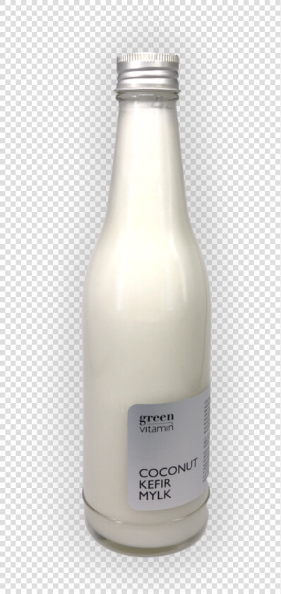 Gv Kefir Mylk Transparent   Glass Bottle  HD Png DownloadTransparent PNG