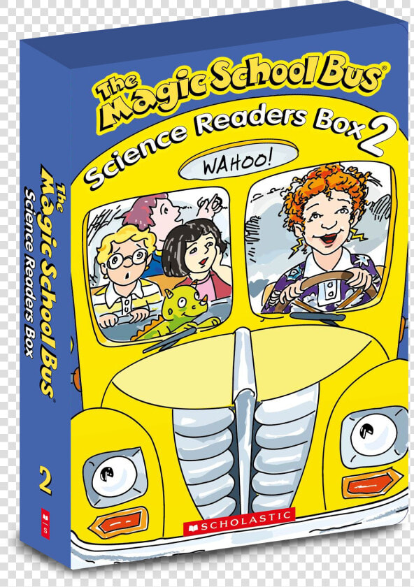 Magic School Bus Science Readers Box 2  HD Png DownloadTransparent PNG