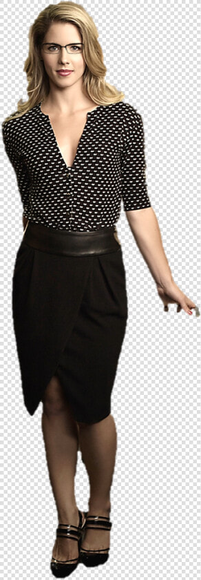 Transparent Felicity Smoak Png   Emily Bett Rickards Dress  Png DownloadTransparent PNG