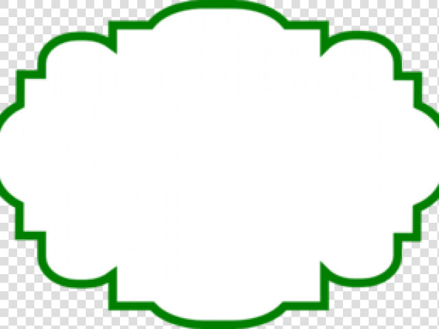 Label Cliparts   Green Bracket Shape  HD Png DownloadTransparent PNG