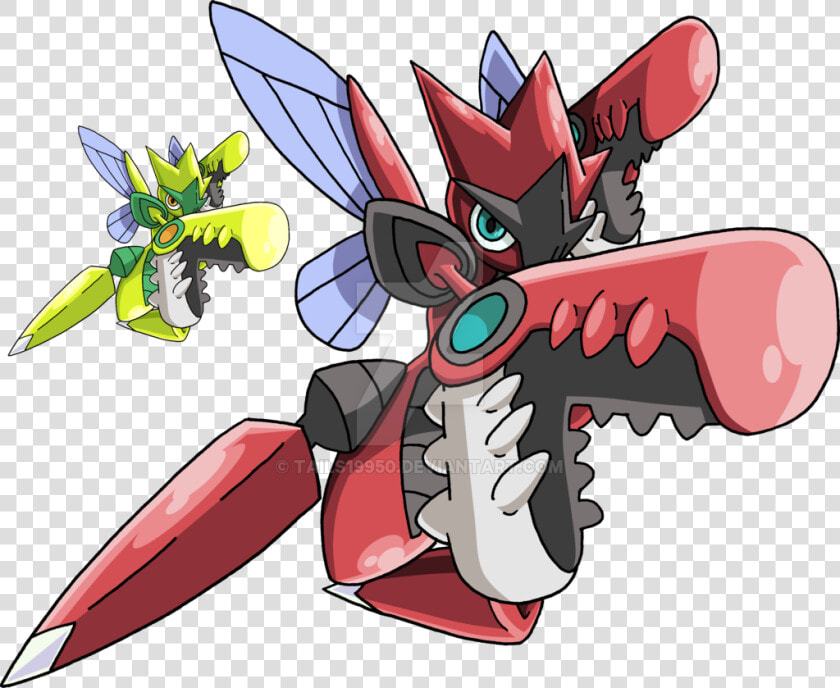 Mega Scizor  HD Png DownloadTransparent PNG