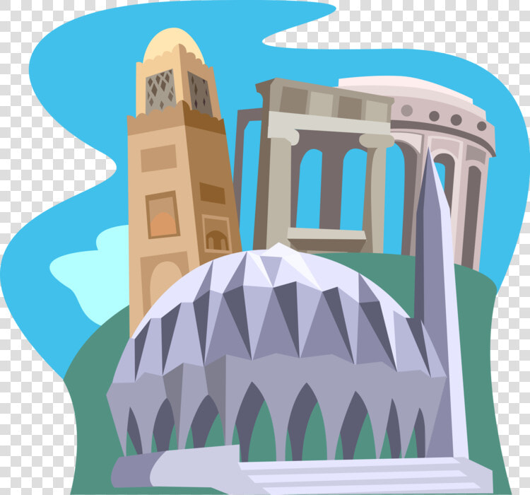 Vector Illustration Of Libya Leptis Magna  Morocco   Illustration  HD Png DownloadTransparent PNG