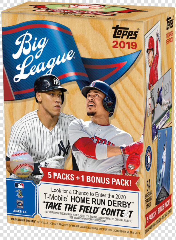 Mlb Baseball Cards Big League 2019  HD Png DownloadTransparent PNG