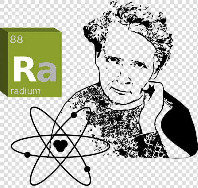 Atom 2022632 640   Maria Curie Sklodowska Radium  HD Png DownloadTransparent PNG