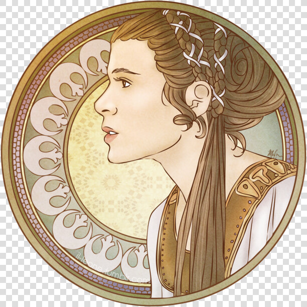 Princess Leia   Leia Mucha  HD Png DownloadTransparent PNG