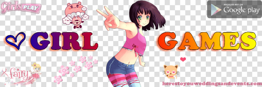 Girls Games Cute And Lovely Flash Games   Girls Game Logo Png  Transparent PngTransparent PNG