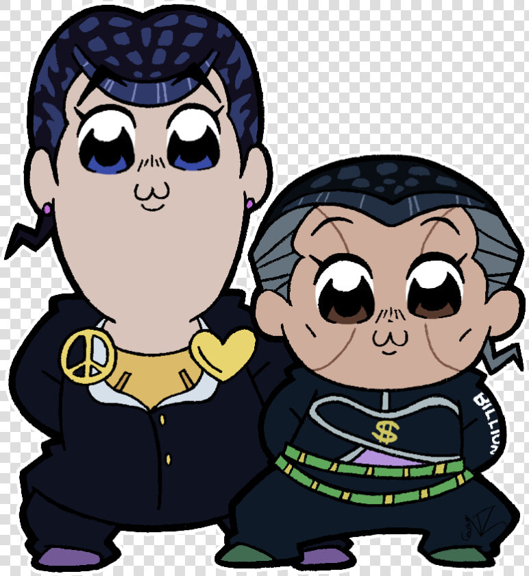 Jojo S Bizarre Nijimura josuke Higashikata pop Team  HD Png DownloadTransparent PNG