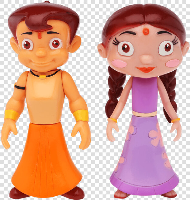 Unisex Chhota Bheem And Chutki Action Figure Toy   Chhota Bheem Action Figure  HD Png DownloadTransparent PNG