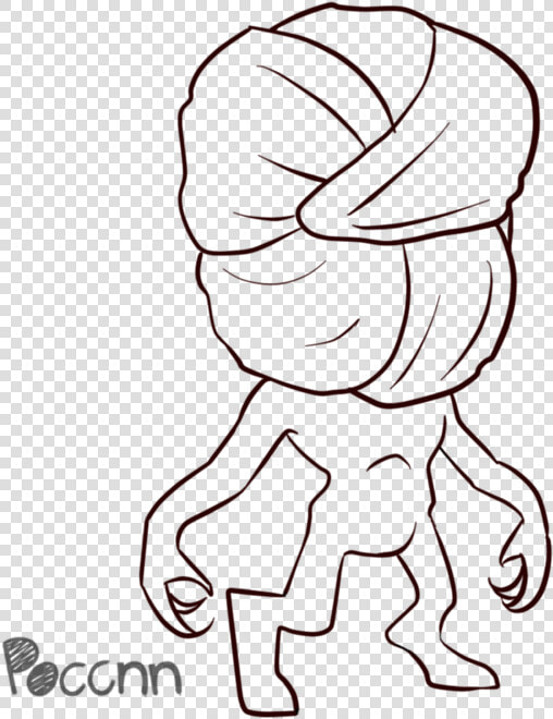 Clip Art Demogorgon Drawing   Drawing Outline Stranger Things  HD Png DownloadTransparent PNG