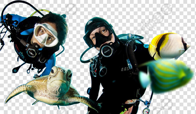 Diving People Seabed Character   Diving Mask  HD Png DownloadTransparent PNG