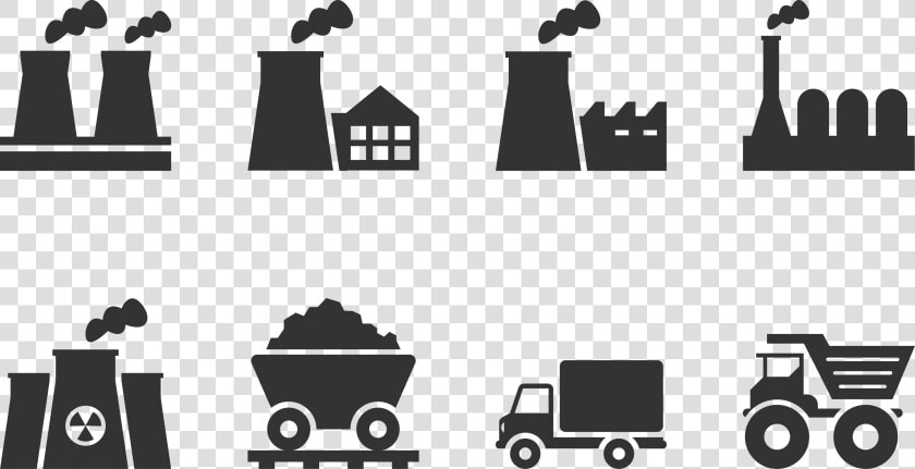 Vector Factory Car Png Transparent Download   Vector Industry Icon Png  Png DownloadTransparent PNG