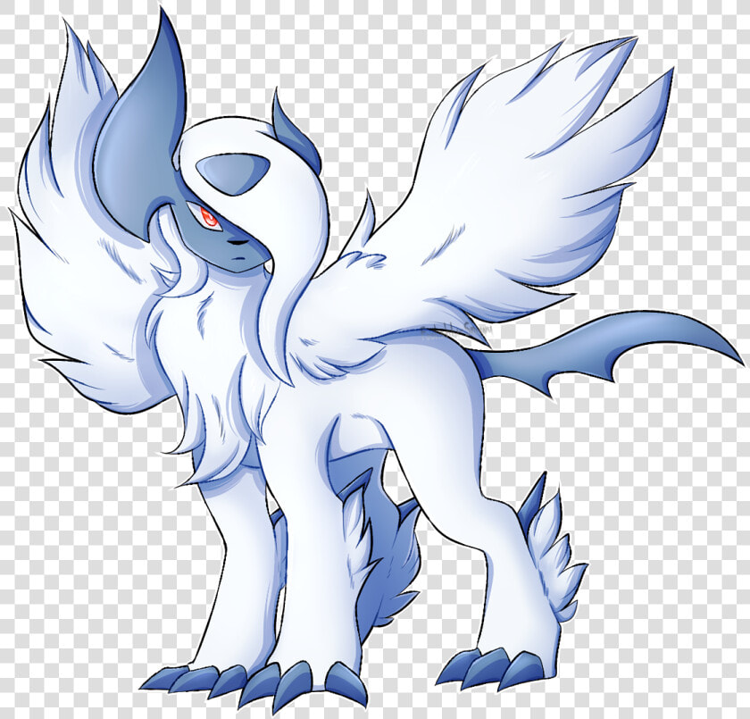 Mega Absol   Mythical Creature  HD Png DownloadTransparent PNG